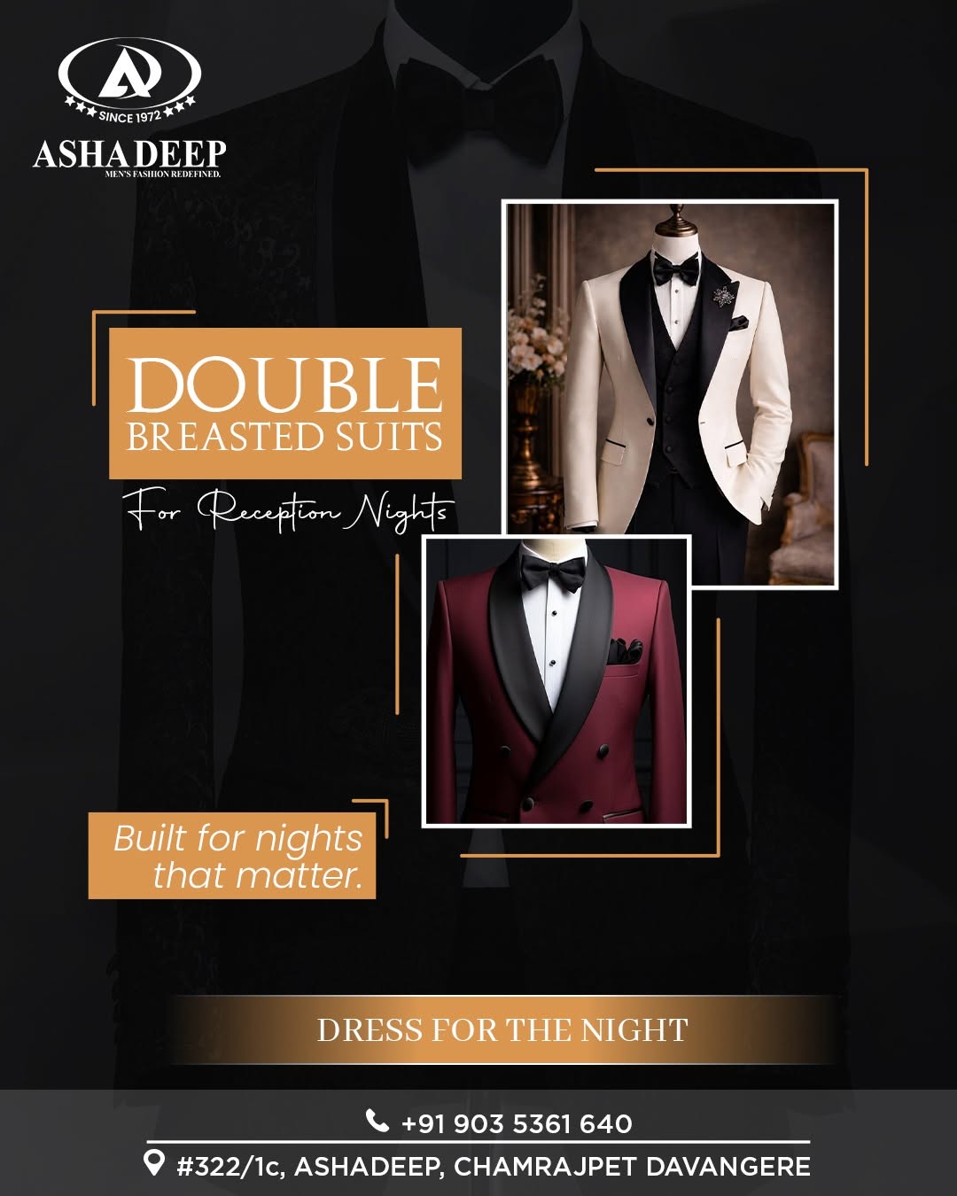 Premium fabric selection